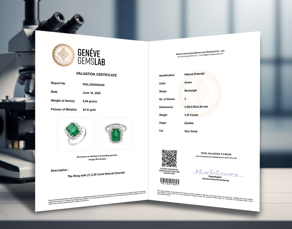 Geneve Gem Testing Lab bangkok